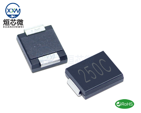 1.5SMC250CA參數,TVS二極管1.5SMC250CA瞬態抑制二極管
